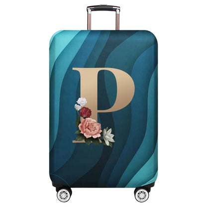 Luggage Protective Cover Dust Cover Anti-Scratch Portable Suitcase Trunk Holders Case Travel Accessories Gold Letter Printing