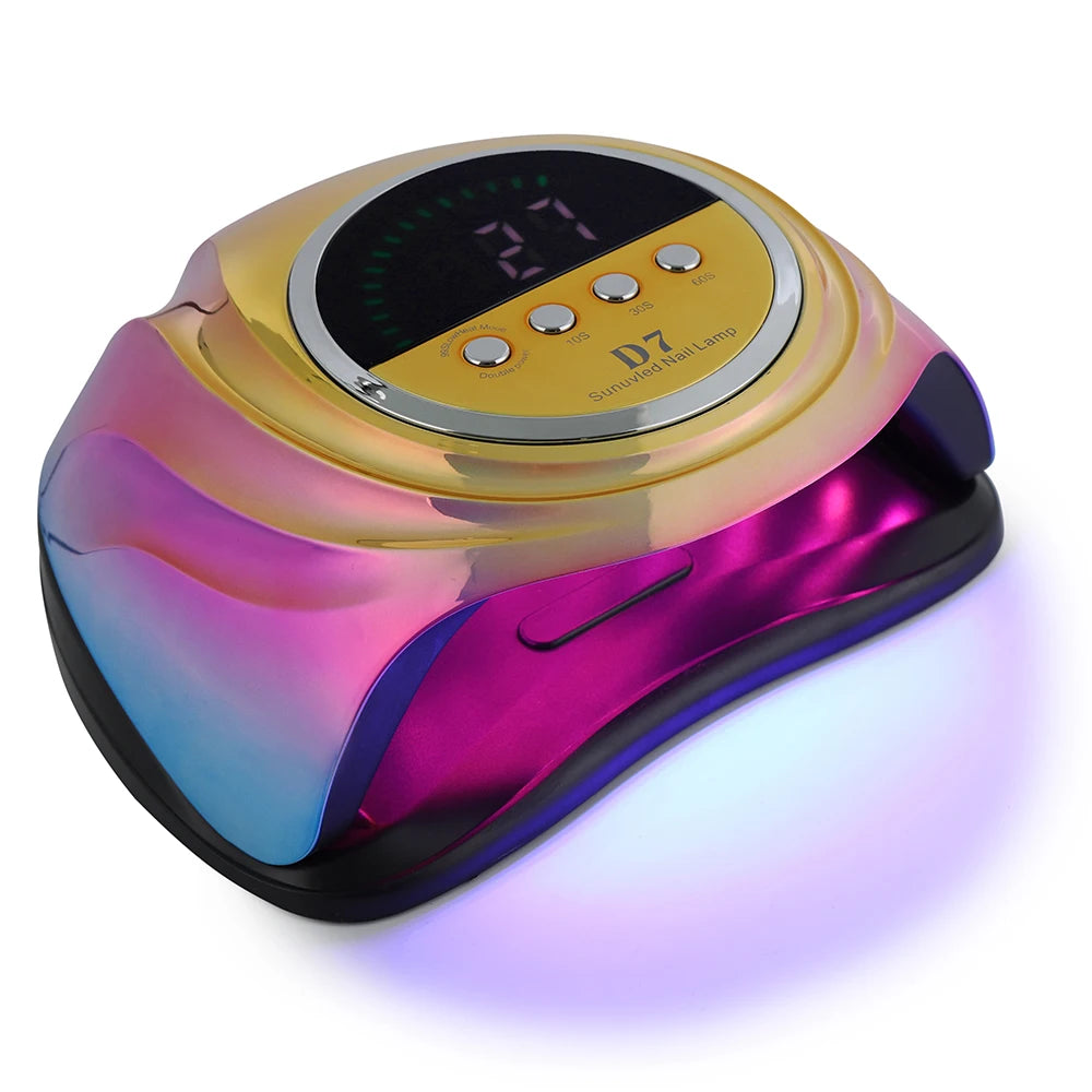 D7 Professional Nail Dryer Lamp For Manicure Powerful UV Gel Nail Lamp 66 LEDs Automatic Sensing Gel Polish Drying Lamp