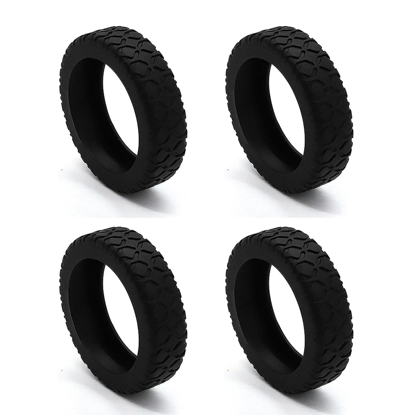 Luggage Wheels Protector Suitcase Small Parts Wear Resistant Silicone Protection Cover For Most Spinners Wheels
