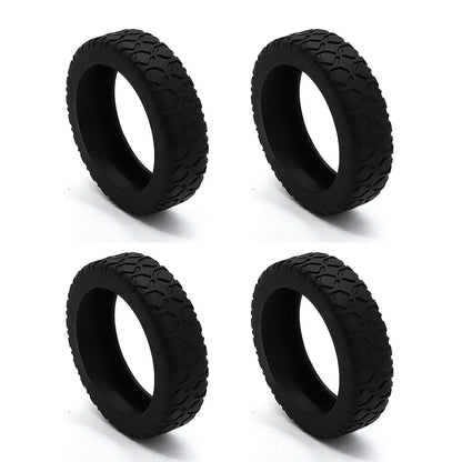 Luggage Wheels Protector Suitcase Small Parts Wear Resistant Silicone Protection Cover For Most Spinners Wheels