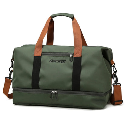 Luggage Bags Leisure Travel One Shoulder Crossbody Bag Large Capacity Breathable Waterproof Wear-resistant Men Women