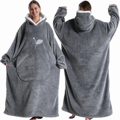 Cozy Wearable Blanket with Sleeves