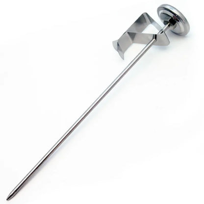 Milk Frothing Thermometer Stainless Steel Temperature Monitor 0℃~100℃/40℉~220℉ for Coffee Milk Froth Chocolate Cappuccino Food