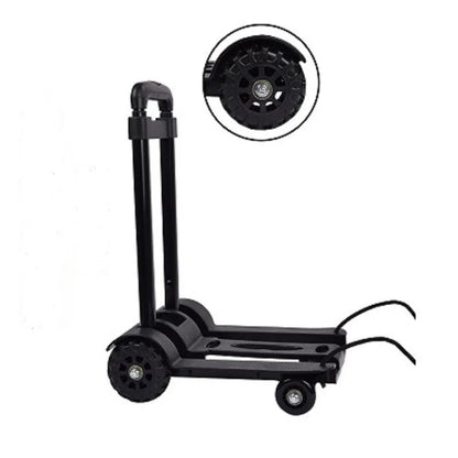 2/4 Wheeled Small Truck with Foldable Pull Rod, Portable Shopping Cart, Household Grocery Cart, Small Pull Cart, Luggage Cart