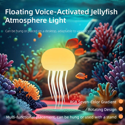 Serene Glow Jellyfish Lamp