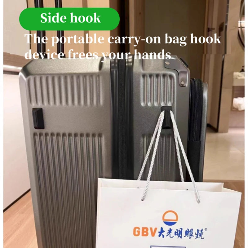 Expandable Luggage, Large-Capacity Thickened Trolley Case, 24-inch Travel Suitcase, Luggage with Combination Lock, Sturdy and Durable