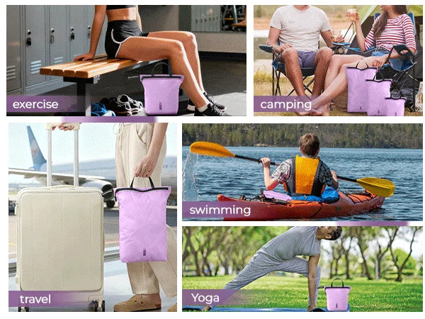Travel Luggage Organizer Pouch Waterproof Zipper Packing Sacks Translucent Clothes Sorting Bag Suitcase Insert Accessories