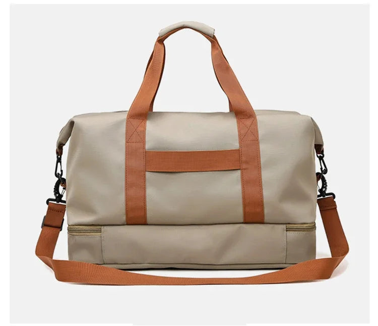 Travel Gym Bag Short-distance Luggage Portable Fitness Bags Shoulder Crossbody Chest Bag Handbags Duffle Carry-On Weekender Bag