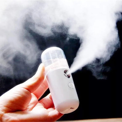 Mini Facial Steamer Spray Mister USB Humidifier Moisturizing Skincare Face Beauty Tool For Women