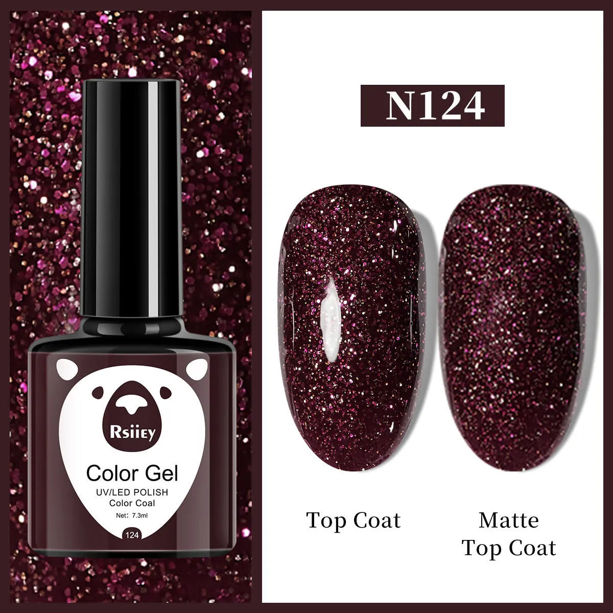 1pcs 7.3ml White Gel Nail Polish French Manicure Gel Polish Semi Permanent Soak Off UV Gel Varnish Base Top Coat Winter Nail 105