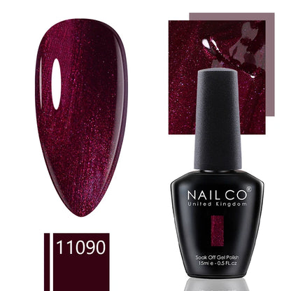 NAILCO 15ml Gel Nail Polish Nude Pink Gellak Color Series Gel Lacquer Set For Nails Glitter UV Nail Art LED Flower Gel Varnishes