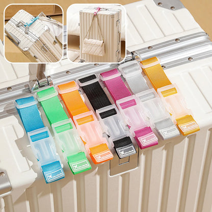 Travel Luggage Carrying Clip Straps Portable Preventing Baggage Shifting Suitcase Straps For Business Trip Backpack