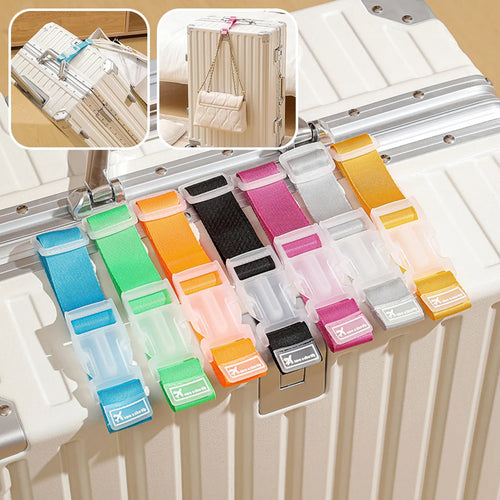Travel Luggage Carrying Clip Straps Portable Preventing Baggage Shifting Suitcase Straps For Business Trip Backpack