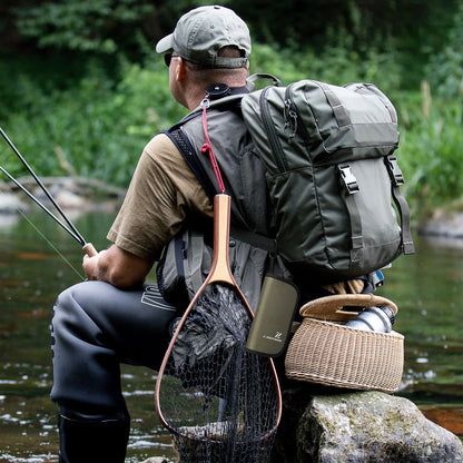 Spoon Spinner Fly Fishing Lures Bag Baits Storage Carrying Case Lure Storage Wallet With Zipper Nylon Green Cloth Tackle Bag