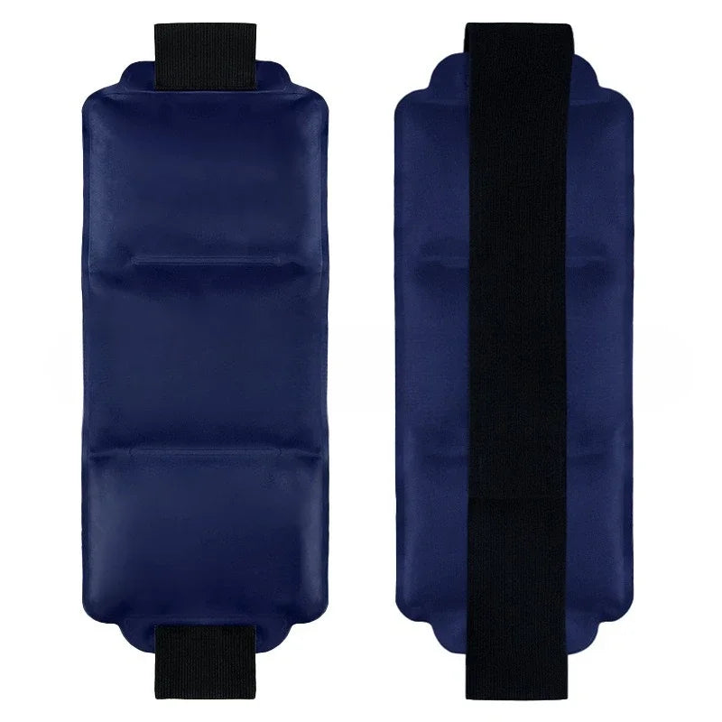 Adjustable Hot/Cold Therapy Wrap – Reusable Gel Ice Pack for Neck, Back & Muscle Recovery with Secure Fastening