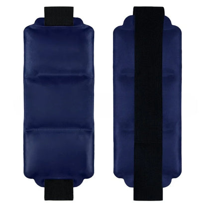 Adjustable Hot/Cold Therapy Wrap – Reusable Gel Ice Pack for Neck, Back & Muscle Recovery with Secure Fastening