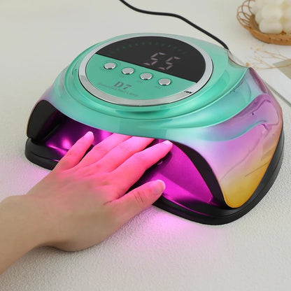 D7 Professional Nail Dryer Lamp For Manicure Powerful UV Gel Nail Lamp 66 LEDs Automatic Sensing Gel Polish Drying Lamp