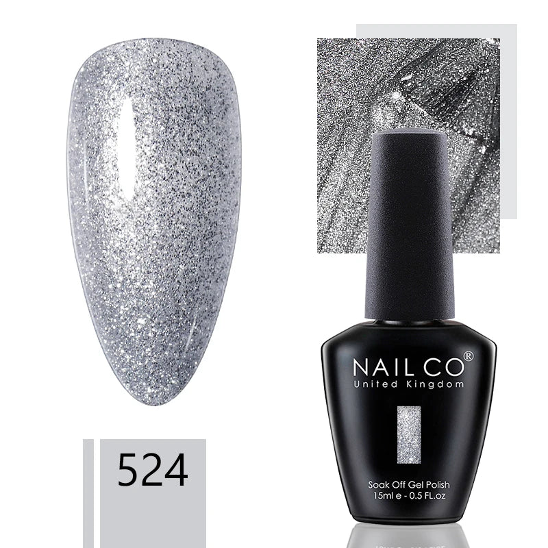 NAILCO 15ml Gel Nail Polish Nude Pink Gellak Color Series Gel Lacquer Set For Nails Glitter UV Nail Art LED Flower Gel Varnishes