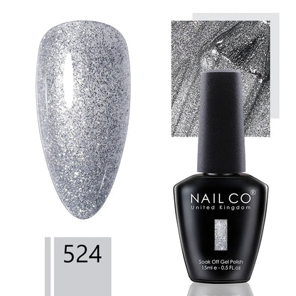 NAILCO 15ml Gel Nail Polish Nude Pink Gellak Color Series Gel Lacquer Set For Nails Glitter UV Nail Art LED Flower Gel Varnishes