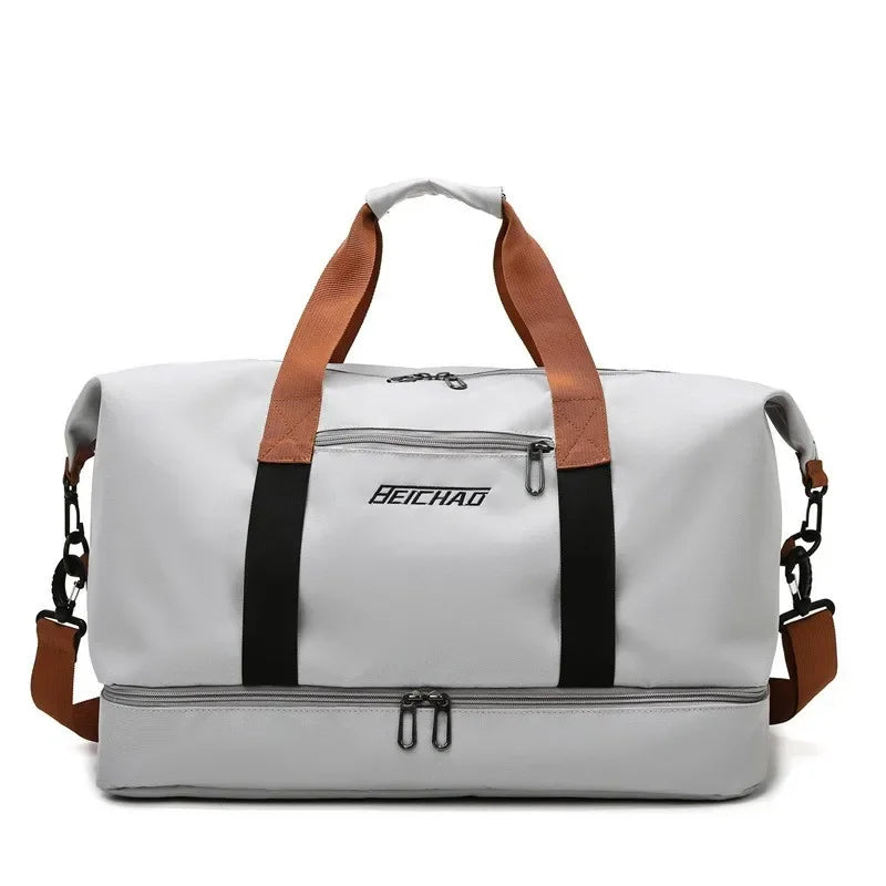 Travel Gym Bag Short-distance Luggage Portable Fitness Bags Shoulder Crossbody Chest Bag Handbags Duffle Carry-On Weekender Bag