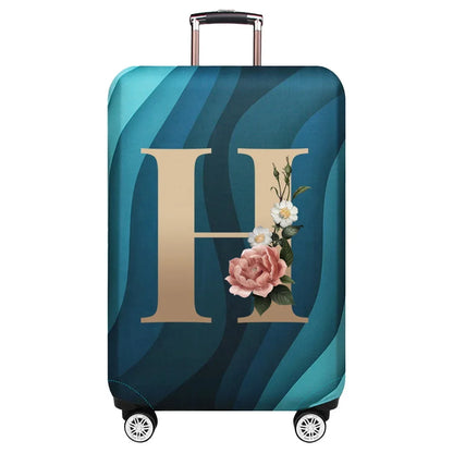 Luggage Protective Cover Dust Cover Anti-Scratch Portable Suitcase Trunk Holders Case Travel Accessories Gold Letter Printing