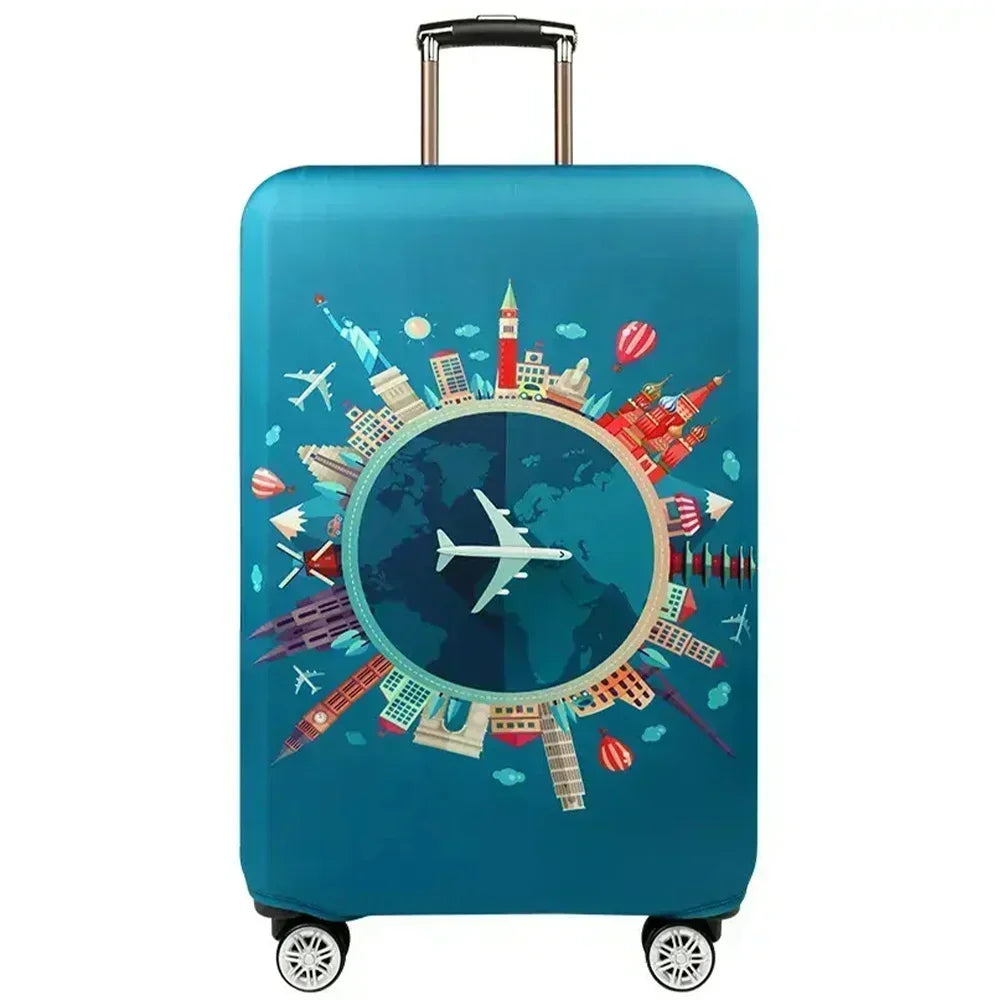 Luggage Cover Suitcase Cover Protector Suitcase For 18-32 Inch Luggage Boot Washable Prevent Scratches Travel Accessories