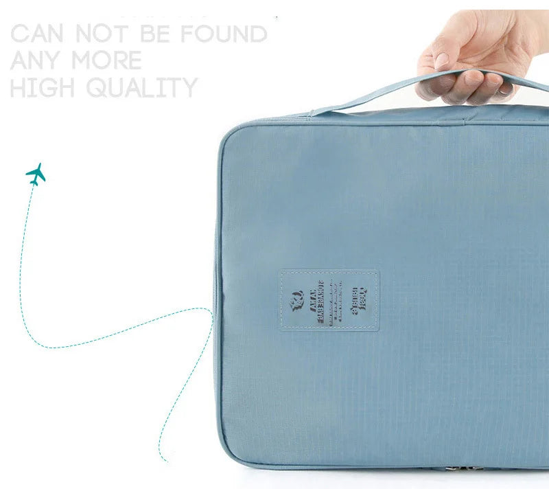 Men's Nylon Luggage Travel Bags For Shirt Lightweight Packing Organizer Garment Packing Cubes Luggage Suitcase Male Bag