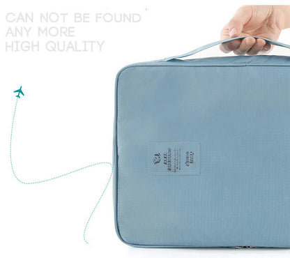 Men's Nylon Luggage Travel Bags For Shirt Lightweight Packing Organizer Garment Packing Cubes Luggage Suitcase Male Bag