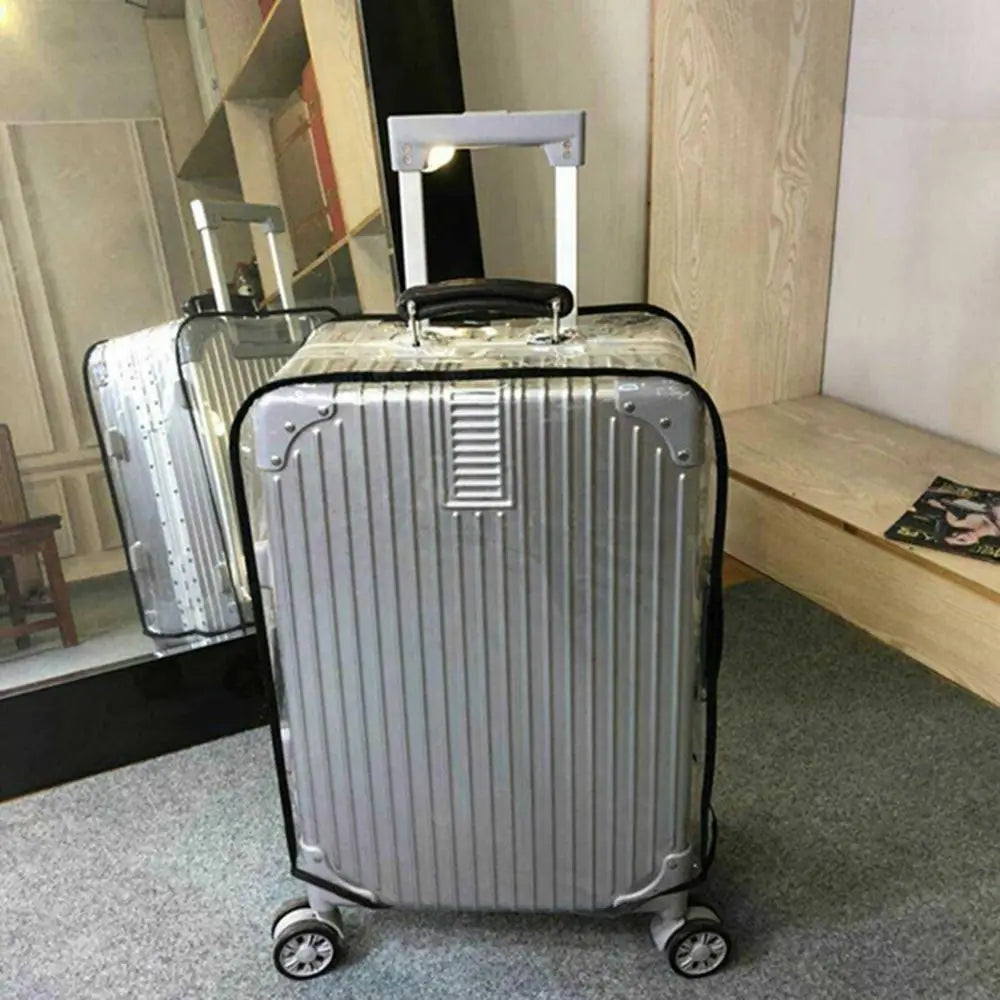 Transparent Travel Luggage Cover Waterproof Luggage Protector Covers Dustproof Protector Covers for 16-30 Inch Suitcase Case