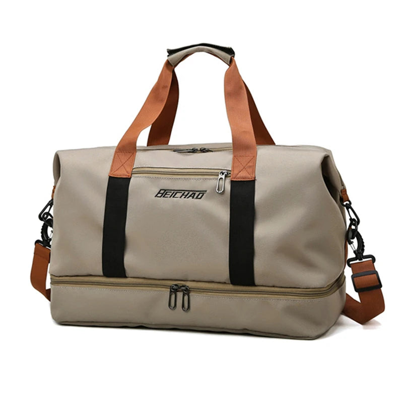 Luggage Bags Leisure Travel One Shoulder Crossbody Bag Large Capacity Breathable Waterproof Wear-resistant Men Women