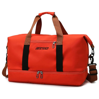Luggage Bags Leisure Travel One Shoulder Crossbody Bag Large Capacity Breathable Waterproof Wear-resistant Men Women