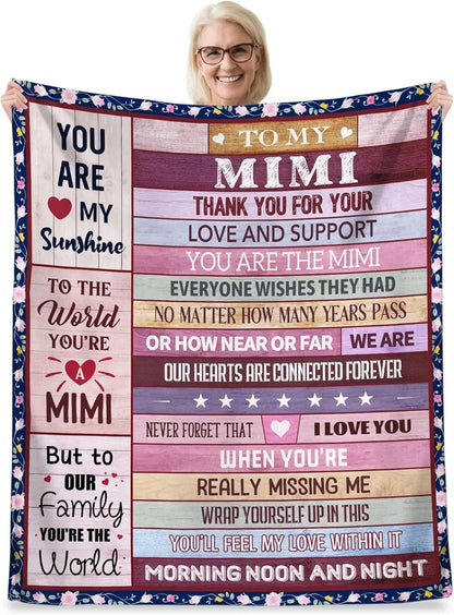 Grandma Gifts in Spanish Abuela Gifts Abuelita Blanket for Grandma Festival Birthday Gifts Regalos para Abuela/Abuelita throw