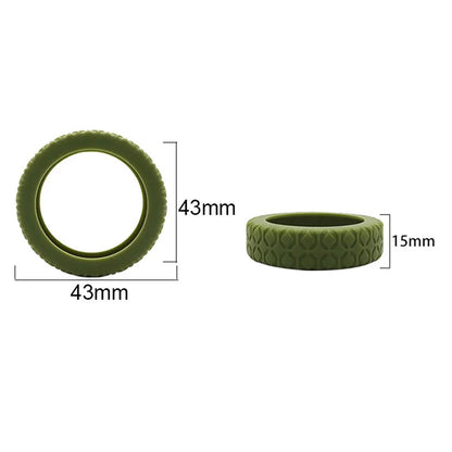 Luggage Wheels Protector Suitcase Small Parts Wear Resistant Silicone Protection Cover For Most Spinners Wheels