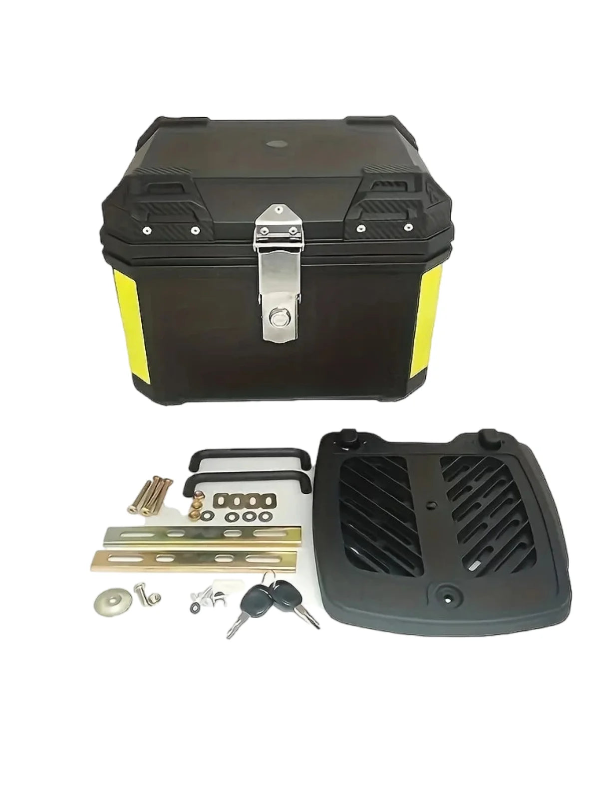 1 Set Motorcycle Trunk motorcycle luggage Large Capacity 45L Storage Helmets, motorcycle accessories Suitable for Travel