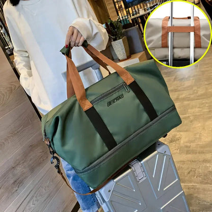 Travel Gym Bag Short-distance Luggage Portable Fitness Bags Shoulder Crossbody Chest Bag Handbags Duffle Carry-On Weekender Bag