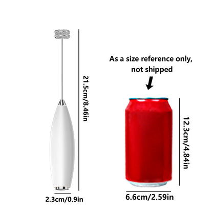 Kitchen Powerful Milk Frother Wand Handheld Battery Operated Drink Mixer for Coffee, Lattes, Cappuccino, Matcha Gift Idea