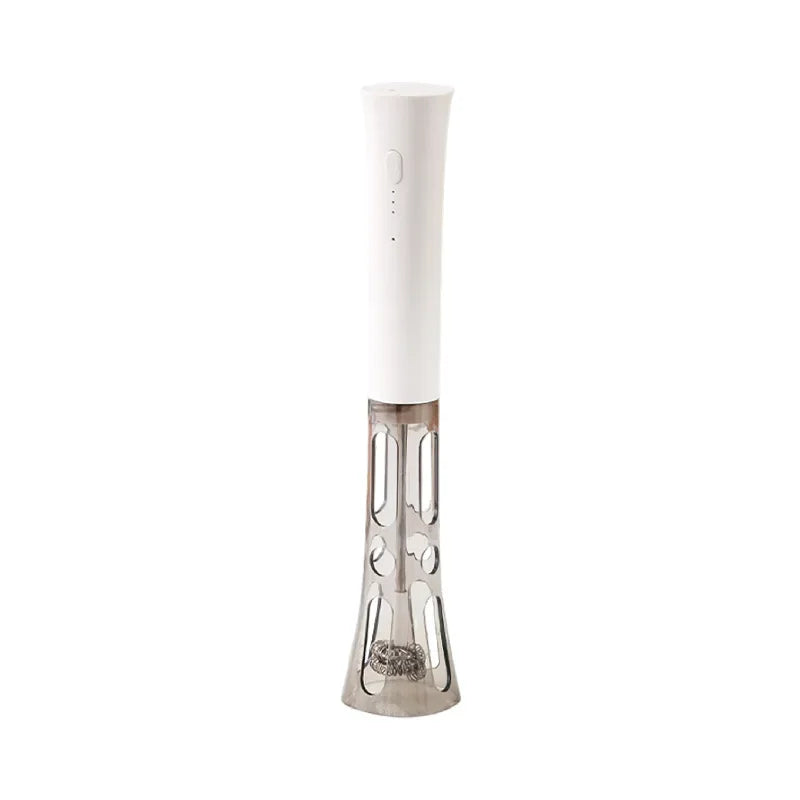 Milk Frother Machine Wireless Electric Mixer, Hands - Free 2 - in - 1 Whisk, 3 - Speed Rechargeable for Baking/Coffee Frothing