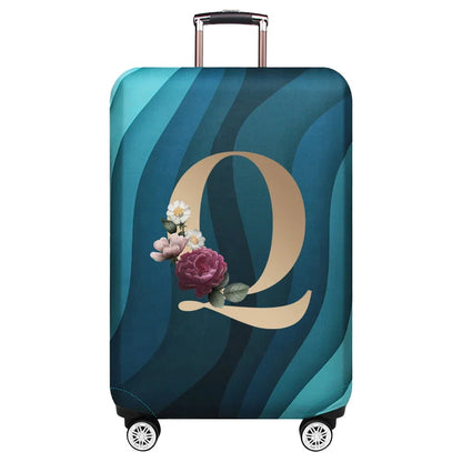 Luggage Protective Cover Dust Cover Anti-Scratch Portable Suitcase Trunk Holders Case Travel Accessories Gold Letter Printing