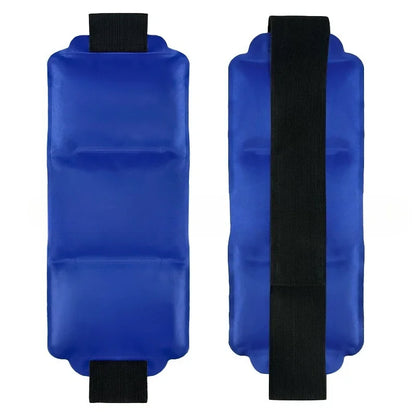 Adjustable Hot/Cold Therapy Wrap – Reusable Gel Ice Pack for Neck, Back & Muscle Recovery with Secure Fastening