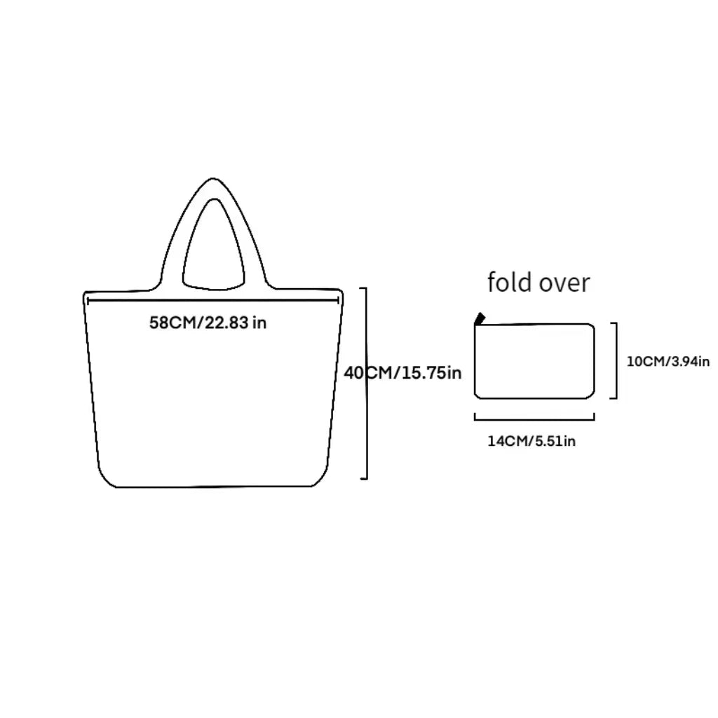 Travel Luggage Bag, Satchel Travel Luggage Bag, Foldable and Reusable, Large Capacity, Environmentally Friendly, Lightweight Shopping Bag, Printed Pattern, Outdoor Satchel Camping Style Luggage Bag