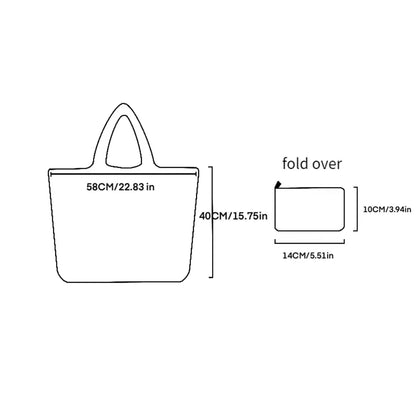 Travel Luggage Bag, Satchel Travel Luggage Bag, Foldable and Reusable, Large Capacity, Environmentally Friendly, Lightweight Shopping Bag, Printed Pattern, Outdoor Satchel Camping Style Luggage Bag