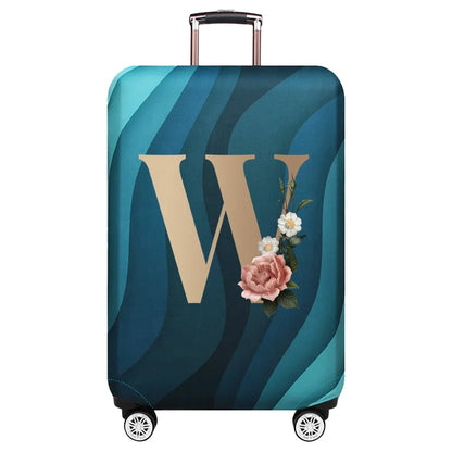 Luggage Protective Cover Dust Cover Anti-Scratch Portable Suitcase Trunk Holders Case Travel Accessories Gold Letter Printing