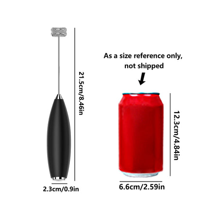 Kitchen Powerful Milk Frother Wand Handheld Battery Operated Drink Mixer for Coffee, Lattes, Cappuccino, Matcha Gift Idea