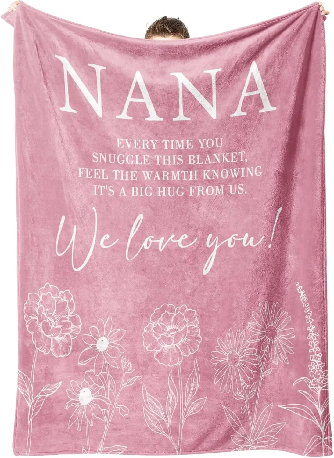 Grandma Gifts in Spanish Abuela Gifts Abuelita Blanket for Grandma Festival Birthday Gifts Regalos para Abuela/Abuelita throw