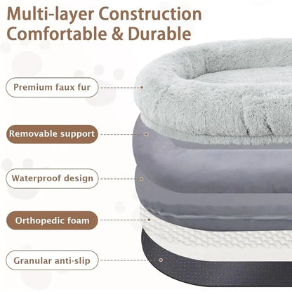 Cozy Memory Foam Pet Bed