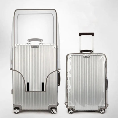 Transparent Travel Luggage Cover Waterproof Luggage Protector Covers Dustproof Protector Covers for 16-30 Inch Suitcase Case