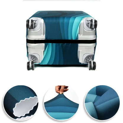 Luggage Protective Cover Dust Cover Anti-Scratch Portable Suitcase Trunk Holders Case Travel Accessories Gold Letter Printing
