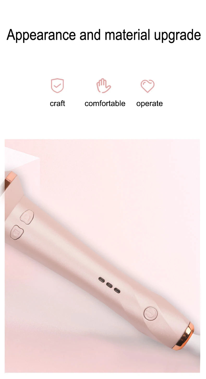 Auto Rotating Hair Curler Air Curler Spin Curl Ceramic Curling Iron Automatic Curling Wand Electric Hair Waver Iron Styler