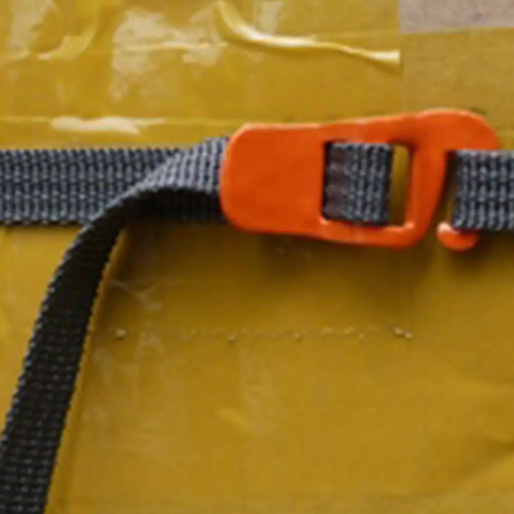 200cm Camping Outdoor Travel Equipment Durable Quick Release Luggage Strap with Stainless Steel Buckle Hook Release Type Gear