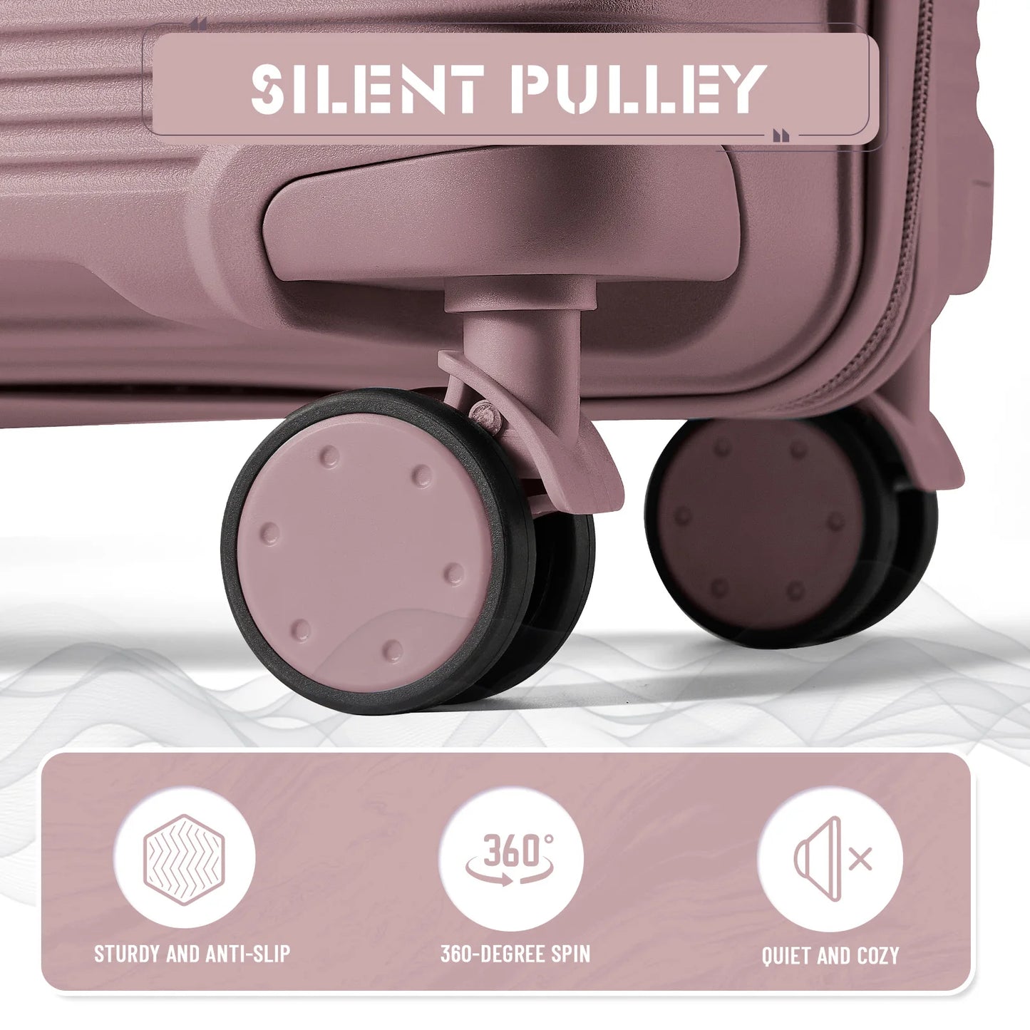 Travel Suitcase set 3 Piece Rolling Carry on Luggage Set Women Men Trolley Case Backpack Boarding Cabin Suitcase Wheels 20 24''